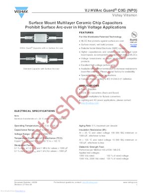 VJ1206A102JXGAT5Z datasheet  