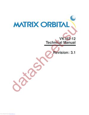 VK162-12-V datasheet  