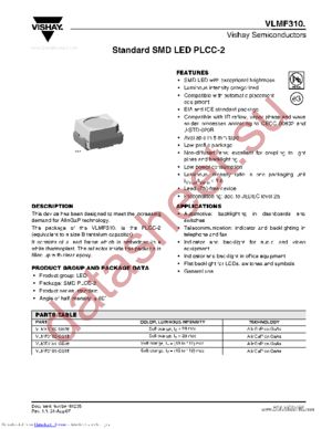 VLMF3100-GS18 datasheet  