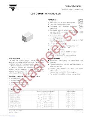 VLMS2000-GS08 datasheet  