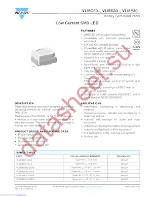 VLMO30K1L2-GS18 datasheet  