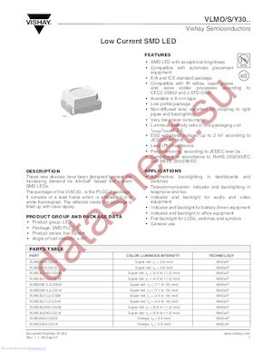 VLMS3000-GS18 datasheet  