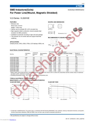 VLS2010ET-R56N datasheet  