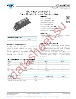 VSKJS440_11 datasheet  