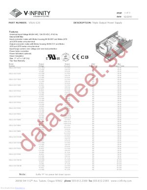 VSUU-120-T125B datasheet  