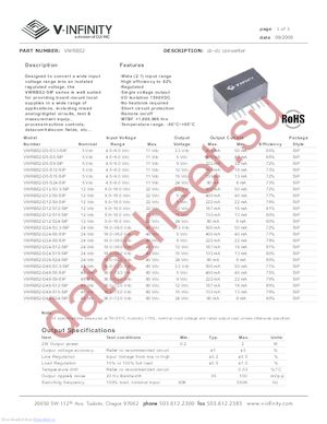 VWRBS2-D24-S15-SIP datasheet  