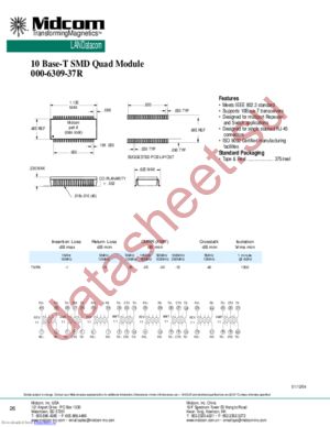 000-6309-37R datasheet  