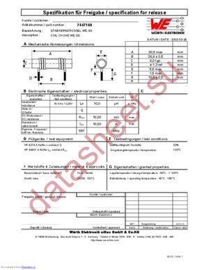 7447160 datasheet  