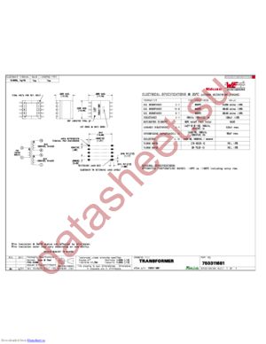 750311681 datasheet  