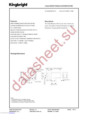 W138A8QMP/ID/TG datasheet  