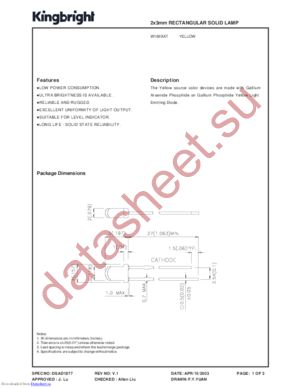 W169XYD datasheet  