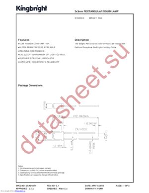 W169XHD datasheet  