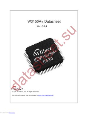 W3150A+ datasheet  