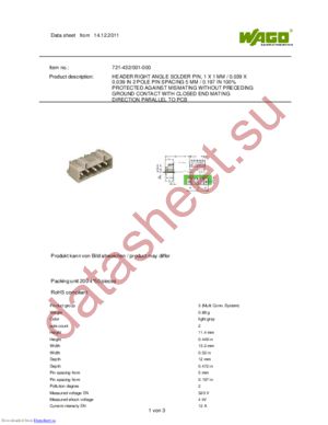 721-432/001-000 datasheet  