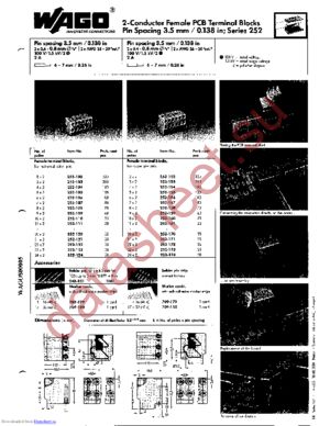 252-169 datasheet  