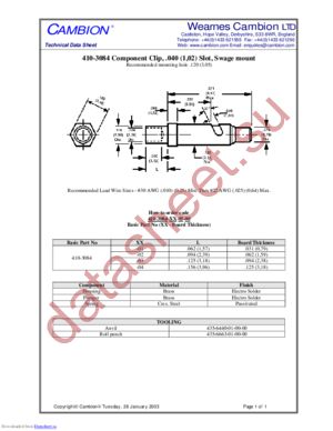 410-3084 datasheet  