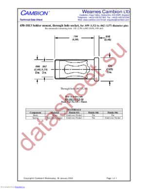 450-1813 datasheet  