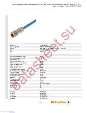 1785140200 datasheet  