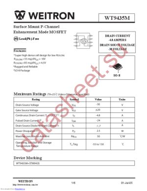 WT-3401 datasheet  