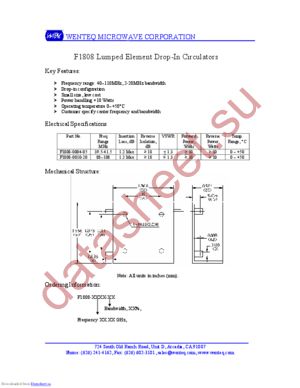 F1808 datasheet  