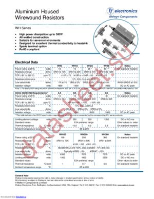 WH50-12RJI datasheet  