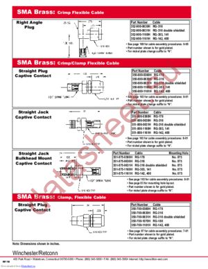 352-900-0631H datasheet  