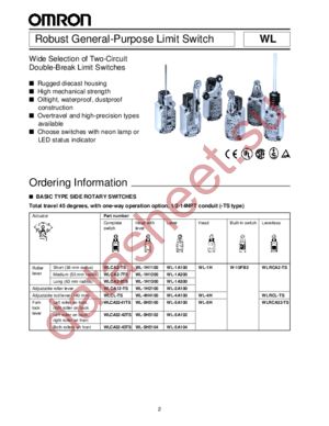 WLNJ-S2TS datasheet  