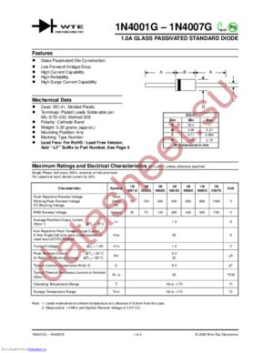 1N4005G-TB datasheet  