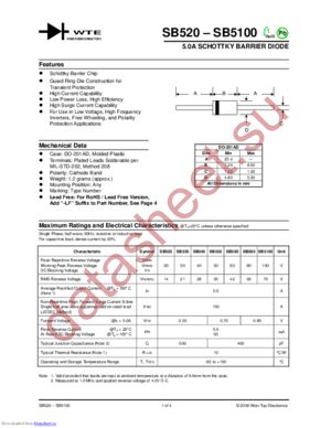 SB5100-TB datasheet  