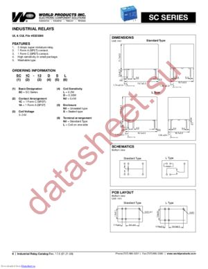SC1A-12 datasheet  