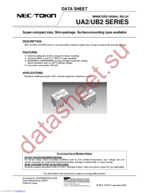 UB2-1.5NU-L datasheet  