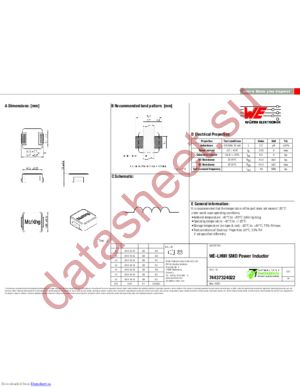 74437324022 datasheet  