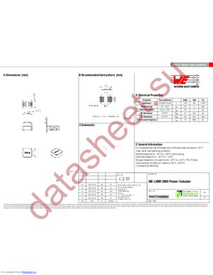 744373460082 datasheet  