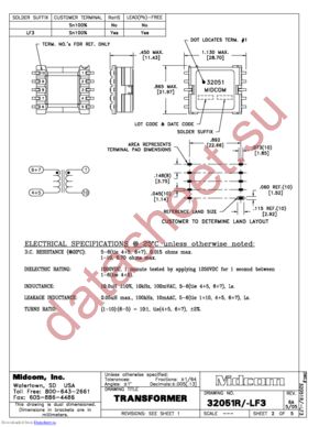 32051R datasheet  