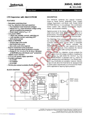 X4045S8Z-2.7 datasheet  