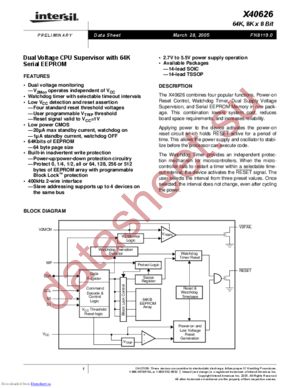 X40626S14-2.7AT1 datasheet  