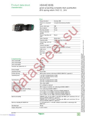 XB6AE3B5B datasheet  