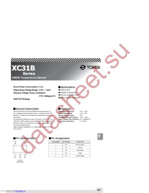 XC31BPN21AML datasheet  