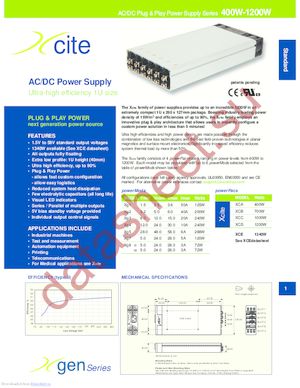 XCA-01 datasheet  