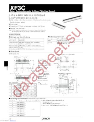 XF3C354541A datasheet  