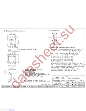 XF1010-AD7S datasheet  