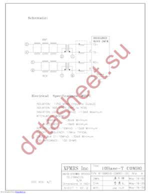 XF10BASEB-C1-2S datasheet  