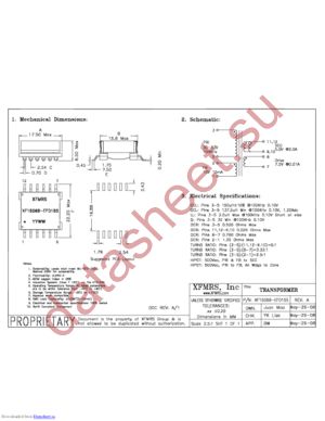 XF1506B-EFD15S datasheet  