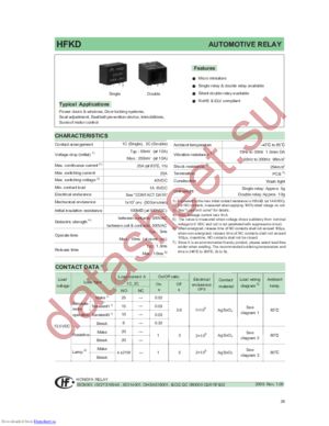 HFKD/012-2ZSPT datasheet  