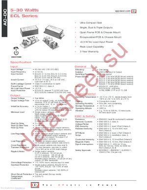 ECL05US09-P datasheet  