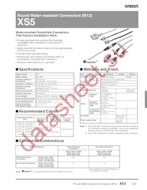 XS5C-D4S6 datasheet  