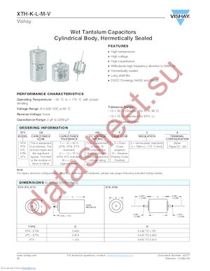 XTV227T090P0A datasheet  