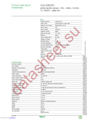 XULH06353 datasheet  