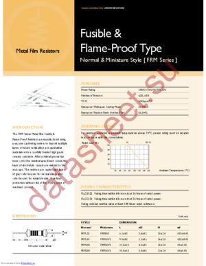 FRM3WSJT-73-22R datasheet  