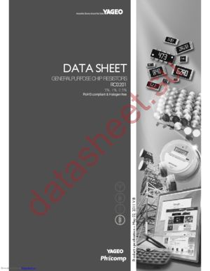 RC0201FR-0727RL datasheet  